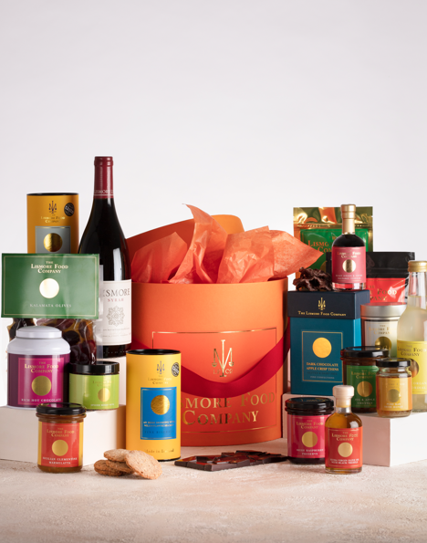The Lismore Gourmand Hamper with 'Lismore' Red Wine  *Ireland Only