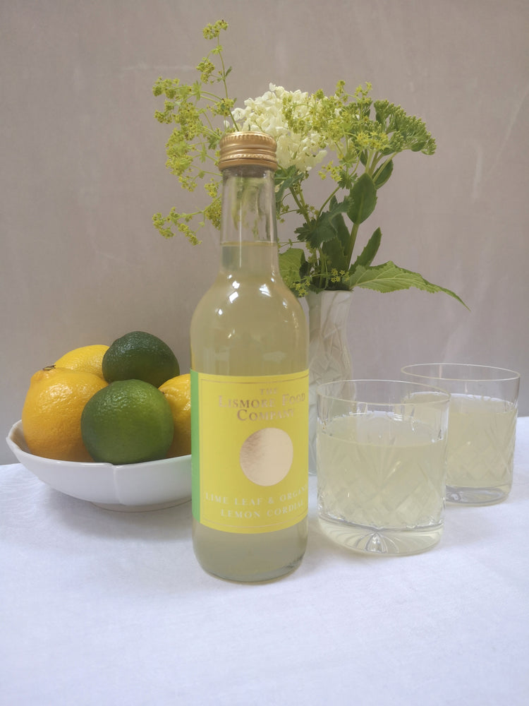 Lismore Lime Leaf and Organic Lemon Cordial  330ml