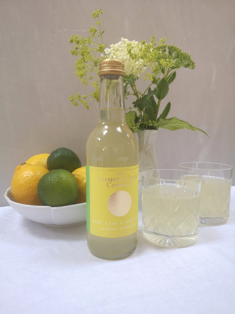 
                  
                    Load image into Gallery viewer, Lismore Lime Leaf and Organic Lemon Cordial  330ml
                  
                