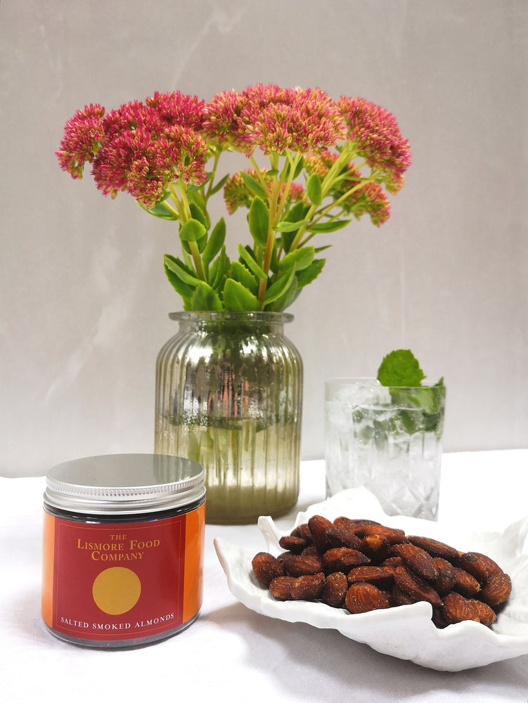 
                  
                    Load image into Gallery viewer, Lismore Salted Smoked Almonds. Perfect for Snacking!
                  
                